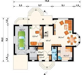 Parter projektu - Wisienka - murowana – keramzyt