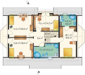 Poddasze projektu - Zoja Eko - murowana – silikaty
