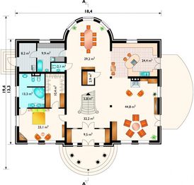 Parter projektu - Pałacyk - murowana – ceramika