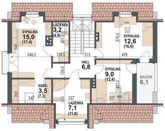 Poddasze projektu - Driada