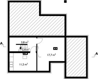 Piwnica projektu - Świstak - murowana – ceramika