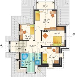 Poddasze projektu - Orle Gniazdo (528)