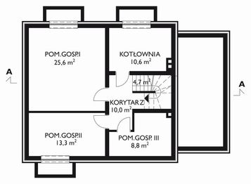 Piwnica projektu - Krokus-2 - murowana – ceramika