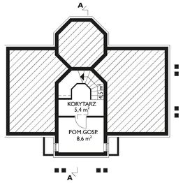 Piwnica projektu - Kornelia - murowana – ceramika