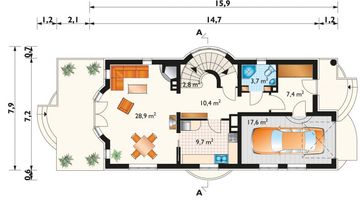 Parter projektu - Foka - murowana – beton komórkowy