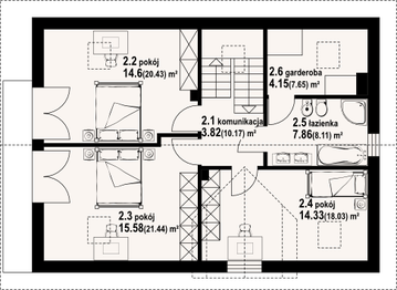 Poddasze projektu - Osiek 307