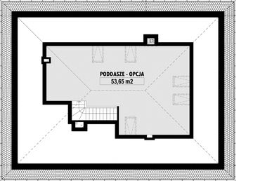Poddasze projektu - E-111