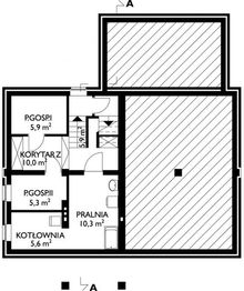 Piwnica projektu - Orion-2 - murowana – ceramika
