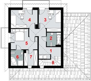 Piętro 1 projektu - D156C