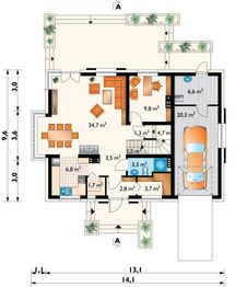Parter projektu - Axel - murowana – keramzyt