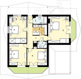 Poddasze projektu - D195 - Halny