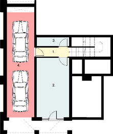 Piwnica projektu - D195 - Halny