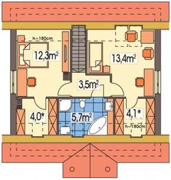 Poddasze projektu - SALMA A