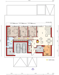 Parter projektu - EX 7 (z wiatą) multi-comfort