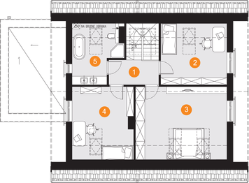 Poddasze projektu - Felix IV