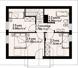 Poddasze projektu - Grabów dw
