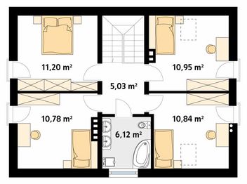 Poddasze projektu - Ibis