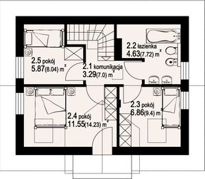 Poddasze projektu - Grabów