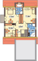 Poddasze projektu - Azyl wersja B paliwo stałe