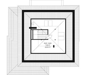 Poddasze projektu - Opal 2