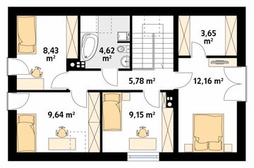 Poddasze projektu - Jagoda 2