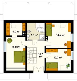 Poddasze projektu - Arnika NF40