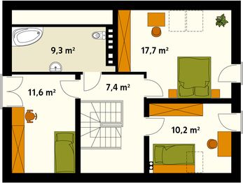 Poddasze projektu - Anka 2 NF40