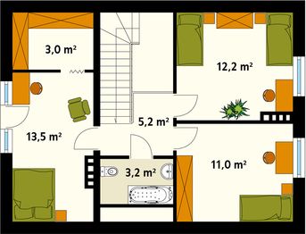 Poddasze projektu - Kawka 5 NF40
