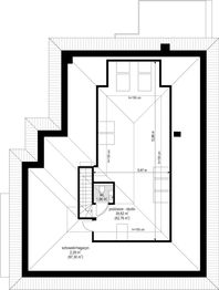 Poddasze projektu - Rezydencja Leśna