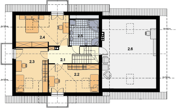 Poddasze projektu - Albus 2