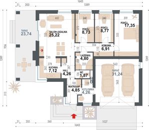 Parter projektu - Maja 2G+