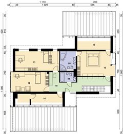 Piętro 1 projektu - PS-TEC-190-25-G2