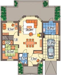 Parter projektu - As 2A garaż