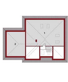 Poddasze projektu - Sofia (Energo)