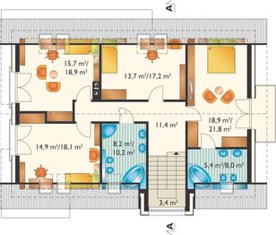 Poddasze projektu - Helios Stok (1443)