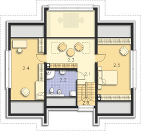 Poddasze projektu - Tampa DCP317