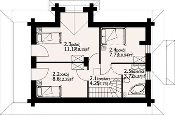 Poddasze projektu - Rytowo dw