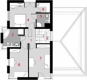 Piętro 1 projektu - D62