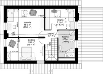 Poddasze projektu - Bajkowy 3