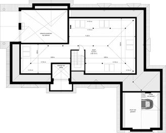 Poddasze projektu - Rezydencja Parkowa 2