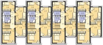 Piętro 1 projektu - Springfield DCS18