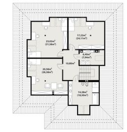 Poddasze projektu - Irysek 3