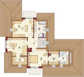 Poddasze projektu - Meander 2