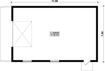 Parter projektu - G149 - Budynek garażowy