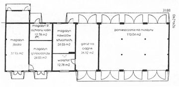Rzut parteru projektu - WB-3708