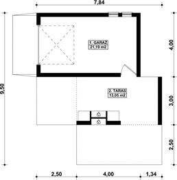 Parter projektu - G187 - Budynek garażowy