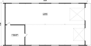 Parter projektu - G211 - Budynek garażowo - gospodarczy