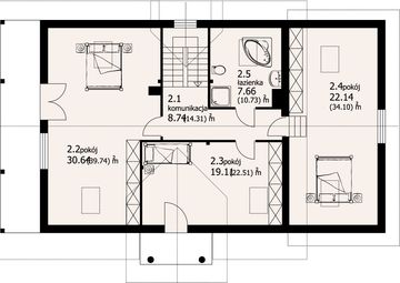 Poddasze projektu - Milicz dw 6