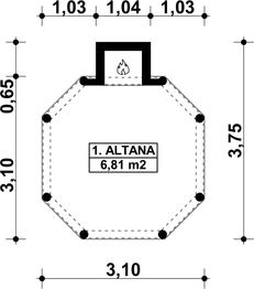 Parter projektu - G138 - Altana ogrodowa