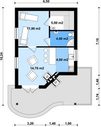 Parter projektu - G196 - Budynek rekreacyjny z sauną